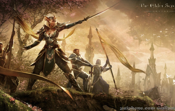 Elder Scrolls Online: эльфы собираются в бой