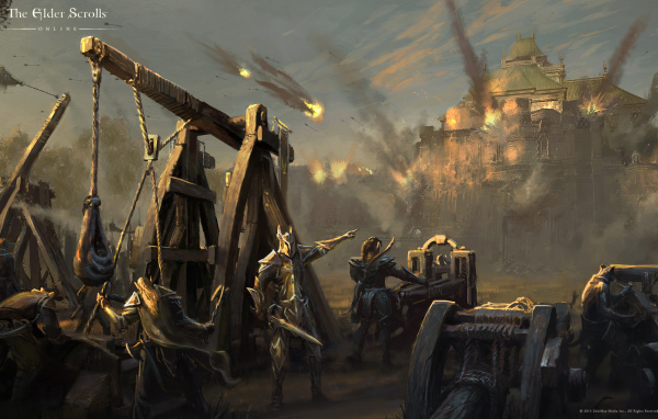 Elder Scrolls Online: assault on the castle