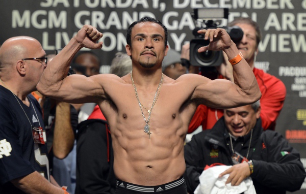 Известный боксер Хуан Мануэль Маркес