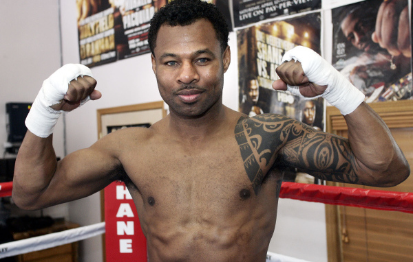 Известный боксер Шейн Мосли на ринге