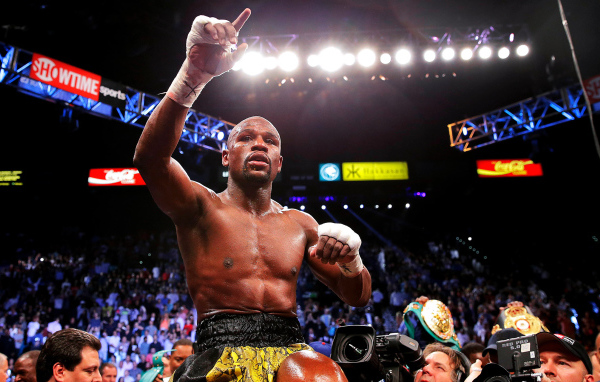 Победитель Флойд Мэйуэзер-младший