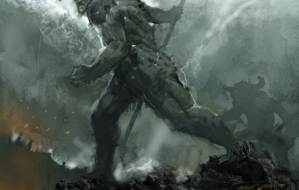 God of War: Ascension: огромное чудовище