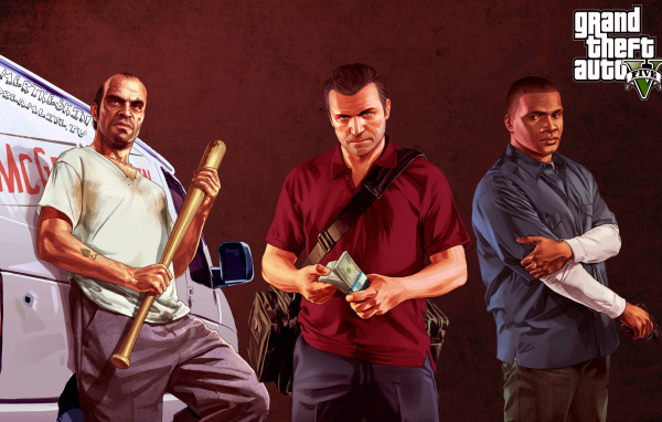Grand Theft Auto V герои
