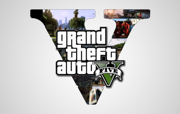 Grand Theft Auto V в белом