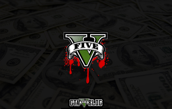 Grand Theft Auto V обои кровь