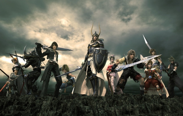 Герои готовятся к битве Final Fantasy xv