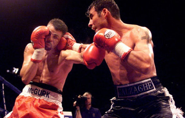 Джо Кальзаге на ринге