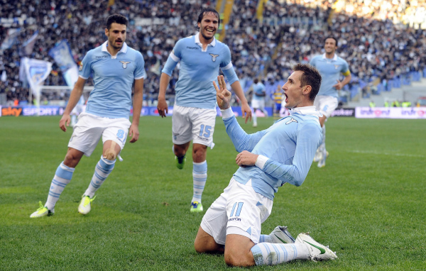 Лацио Мирослав Клозе забил гол