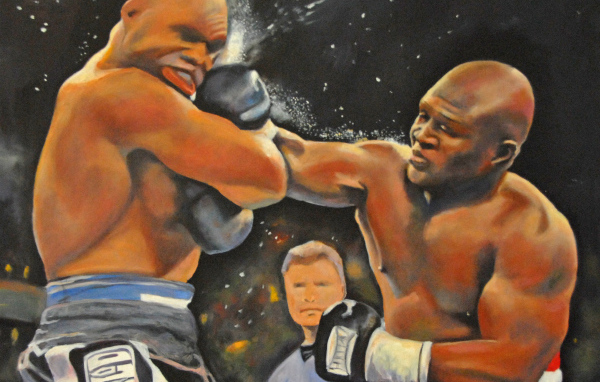 Легендарный боксер Джеймс Тони картина
