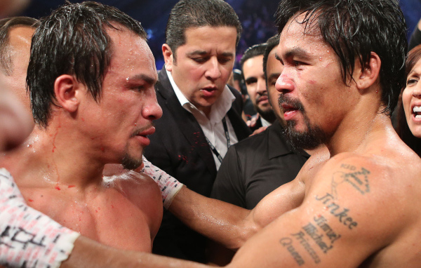 Легендарный боксер Хуан Мануэль Маркес