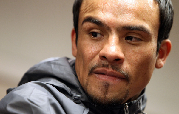 Легендарный боксер Хуан Мануэль Маркес крупным планом