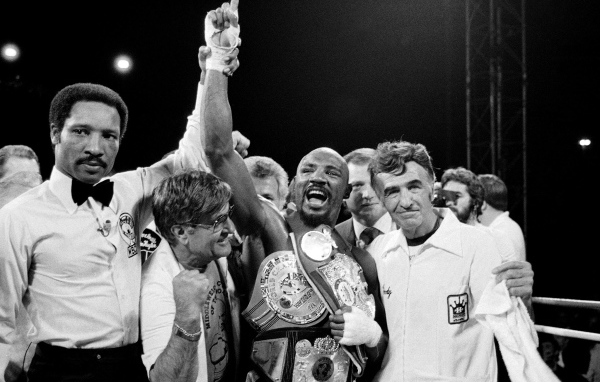 Легендарный боксер Томас Хернс выиграл чемпионат