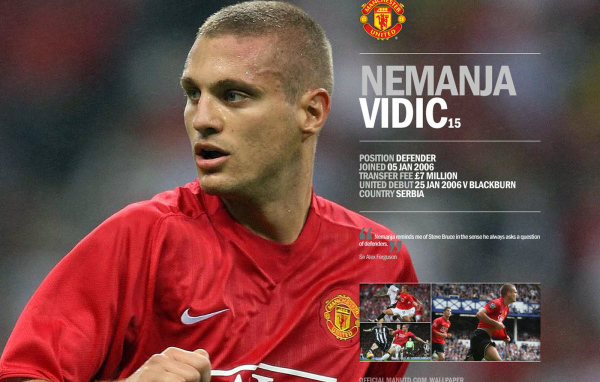 Манчестер Юнайтед Неманья Видич