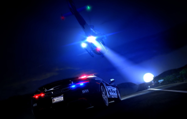 Need for Speed Rivals: вертолет