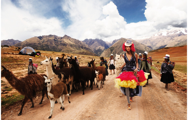 Фотография девушки в Боливии