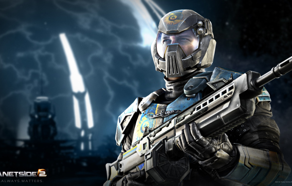 Planetside 2: Штурм солдат