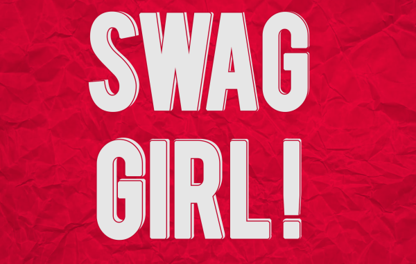 Надпись Swag girl