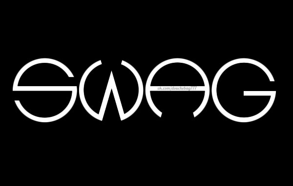 Надпись Swag