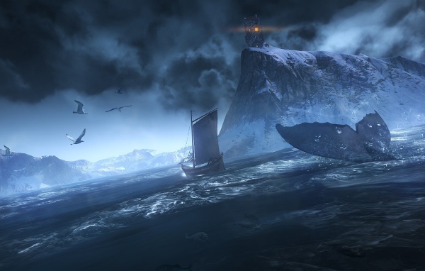 The Witcher 3: Wild Hunt: море