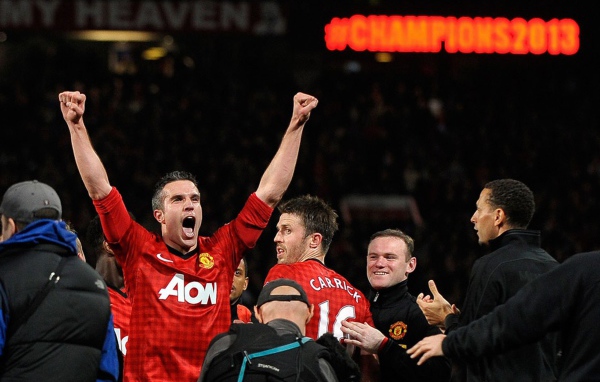 Нападавший Манчестер Юнайтед Робин ван Перси