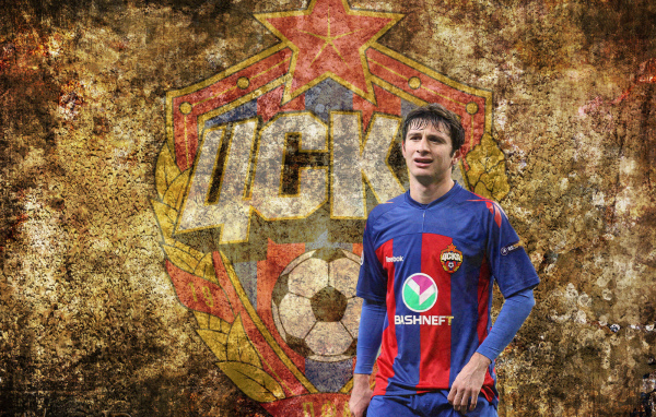 Лучший футболист ЦСКА Алан Дзагоев