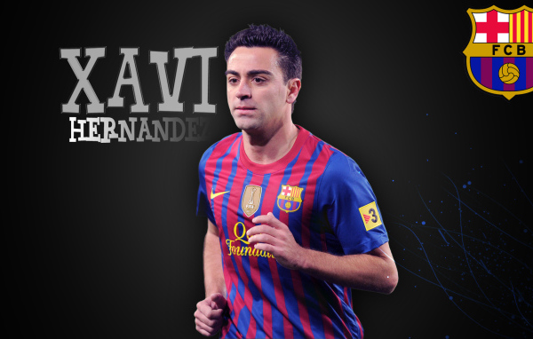 Лучший полузащитник Барселоны Хави Эрнандес