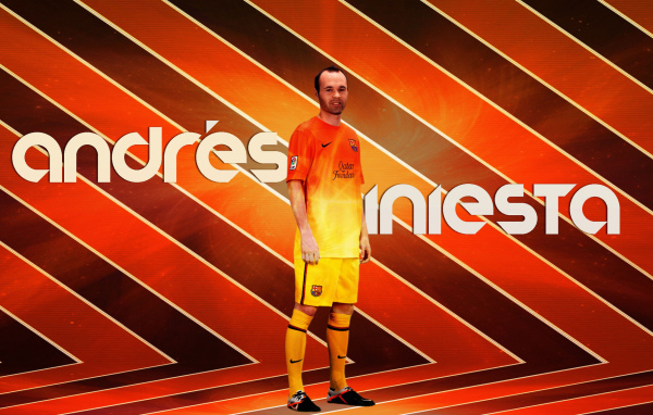 Лучший игрок Барселоны Андрес Иньеста