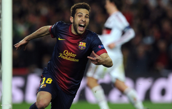 Лучший игрок Барселоны Хорди Альба