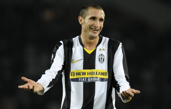 Лучший игрок Ювентуса Джорджо Кьеллини