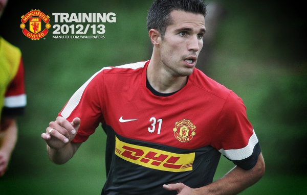 Футболист номер 20 из Манчестер Юнайтед Робин ван Перси