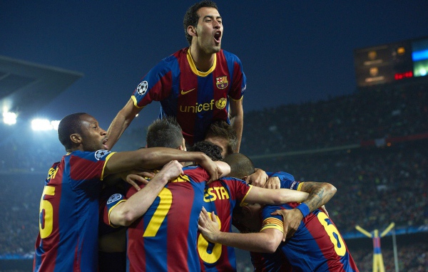 Футболист Барселоны Серхио Бускетс