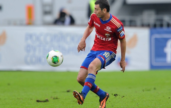 Футболист ЦСКА Алан Дзагоев