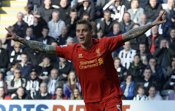 Футболист Ливерпуля Даниэль Аггер забил гол