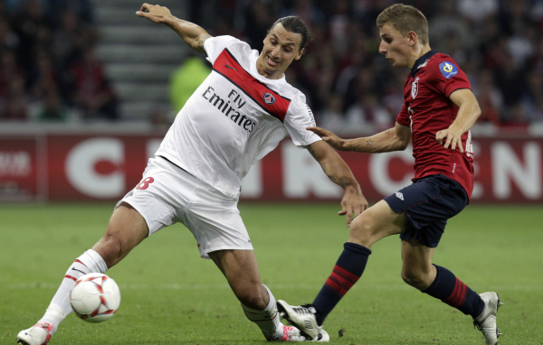 Футболист ПСЖ Златан Ибрагимович