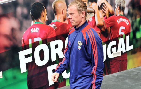 Футболист Зенита Александр Анюков