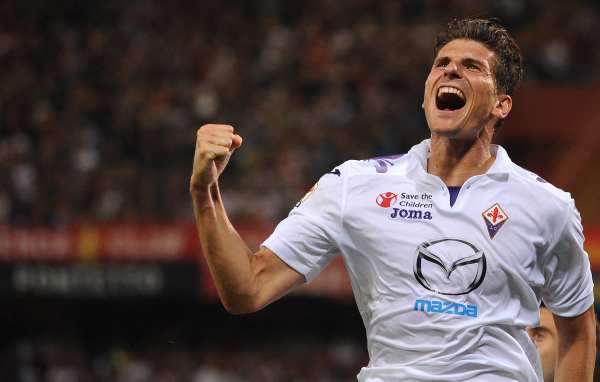 Нападающий Фиорентины Марио Гомес