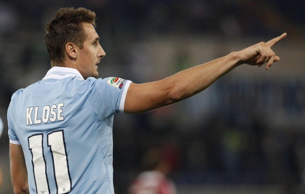 The forward of Lazio Miroslav is priceless player