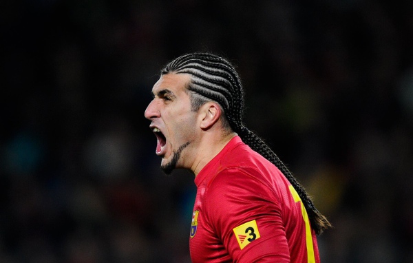 Голкипер Барселоны Хосе Пинто