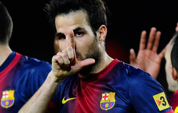 Полузащитник Барселоны Франсеск Фабрегас