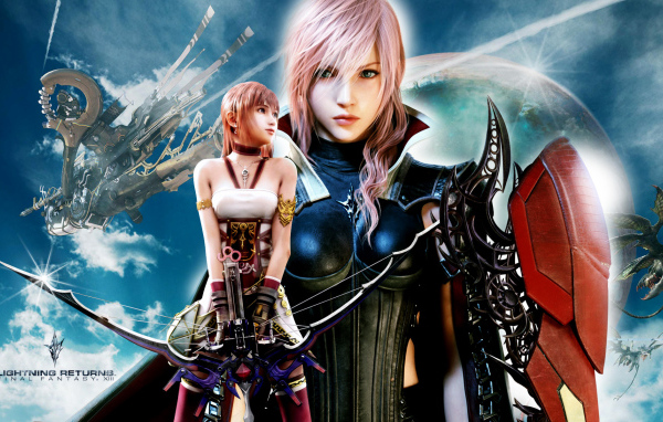 Героиня в игре Final Fantasy XV