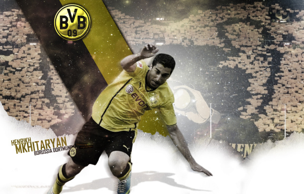 The midfielder of Dortmund Henrikh Mkhitaryan