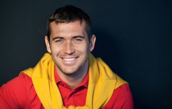 Игрок Зенита Александр Кержаков крупным планом