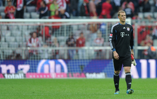 Игрок номер 1 из Баварии Мануэль Нойер