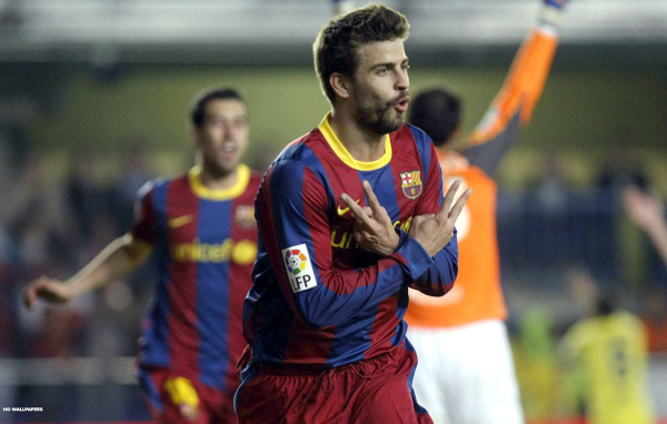 Игрок Барселоны Херард Пике