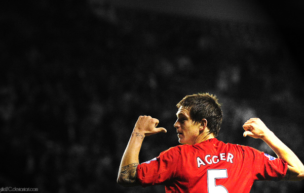 Игрок Ливерпуля Даниэль Аггер