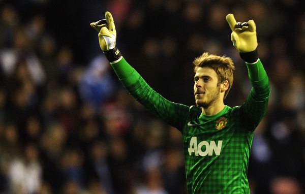 Игрок Манчестер Юнайтед Дэвид Де Хеа