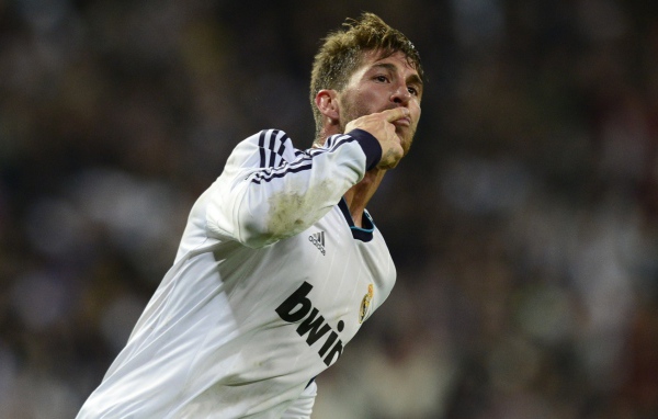 Игрок мадридского Реала Серхио Рамос