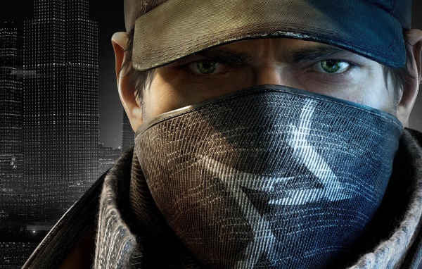 Watch Dogs: the face of the hero close up