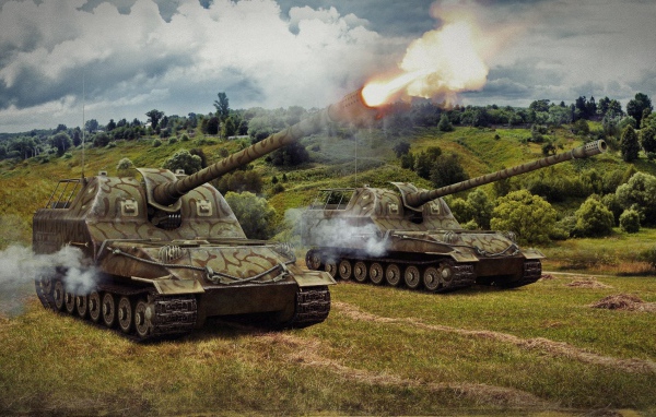 World of Tanks: артиллерия