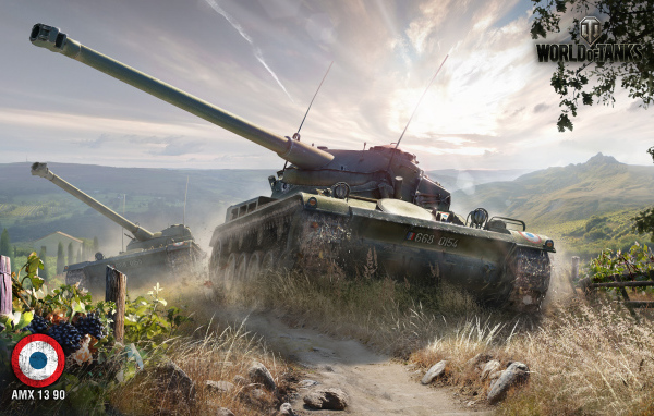 World of Tanks: французский танк AMX 12 90